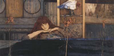 I Lock my Door upon Myself (mk20), Fernand Khnopff